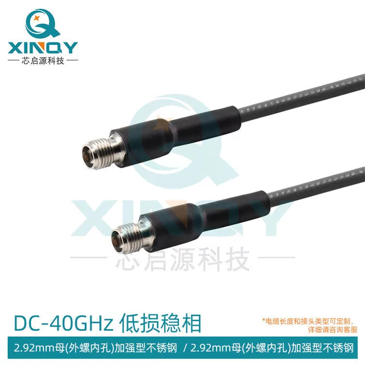 XINQY 2.92 mmWave Low-Loss Stable Phase Cable Assembly 40G Flexible Replacement CXN3507 Connector Cable 2.92 Female Connector - 2.92 Female Connector Length 3m [1]