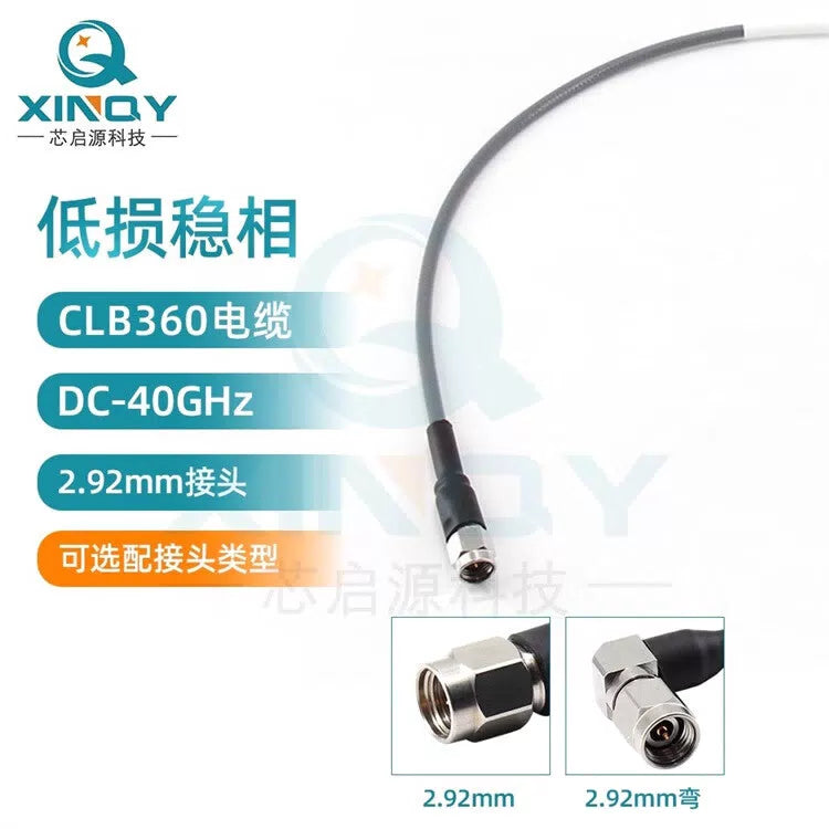 XINQY 2.92 mmWave Low-Loss Stable Phase Cable Assembly 40G Flexible Replacement CXN3507 Connector Cable 2.92 Female Connector - 2.92 Female Connector Length 3m [2]