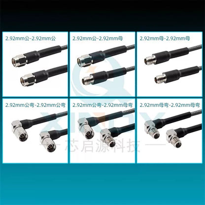 XINQY 2.92 mmWave Low-Loss Stable Phase Cable Assembly 40G Flexible Replacement CXN3507 Connector Cable 2.92 Female Connector - 2.92 Female Connector Length 3m [3]