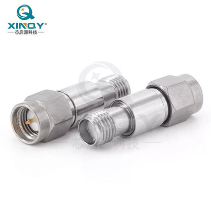 XINQY 6G RF Attenuator SMA 2W 1-60dB Power Attenuator 20/30/40/50 dB 5W (with heatsink); DC-6GHz; 5dB Attenuator [1]