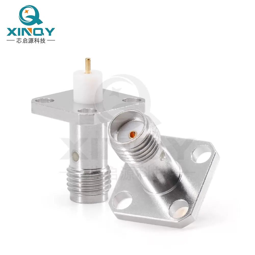 XINQY Extended RF Connector 6G Panel Mount Female Socket SMA-KFD1056ST/5 pieces [4]