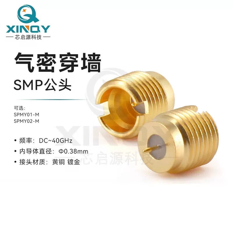 XINQY GPO Embedded Hermetic Connector, 40G Semi-Escapement RF Connector, Glass Sintered, SPMY02-M/1 piece [2]