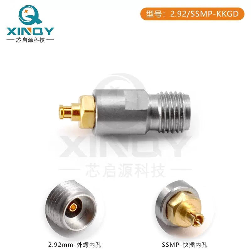 XINQY GPPO Millimeter Wave Coaxial Adapter Test Conversion Head 2.92mm Female to SSMP Female [4]
