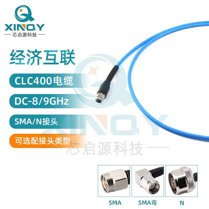 XINQY Low-Loss High-Shielding RF Extension Cable 8/12G SMA/N Flexible Test Interconnect 402 Connector N Male to SMA Female Length 2m [2]