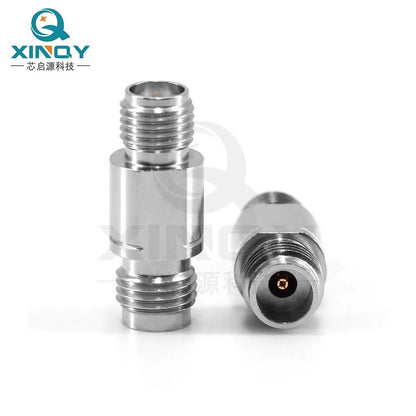 XINQY RF Coaxial Adapter 27GHz SMA to 2.4mm Adapter, SMA/2.4/KK Connector, SMA Male to 2.4mm Male [4]