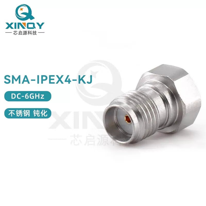 XINQY RF Coaxial Adapter, X.FL 4th Generation Antenna Mount, Test Head SMA-IPEX4-KJGT/2 pieces [2]