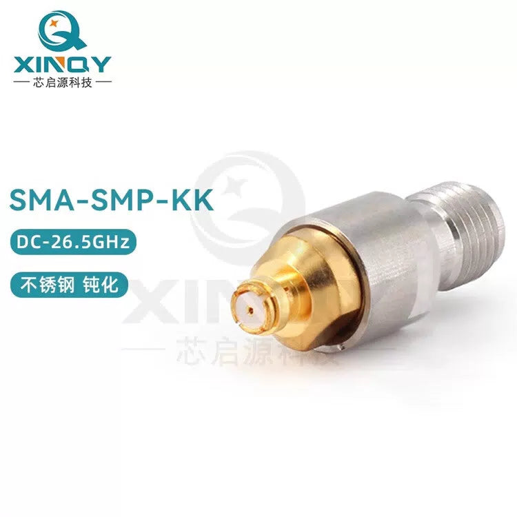 XINQY SMA-SMP-KK RF Adapter DC-26.5G GPO to SMA Network Adapter, SMA Female to SMP (GPO) Male [2]