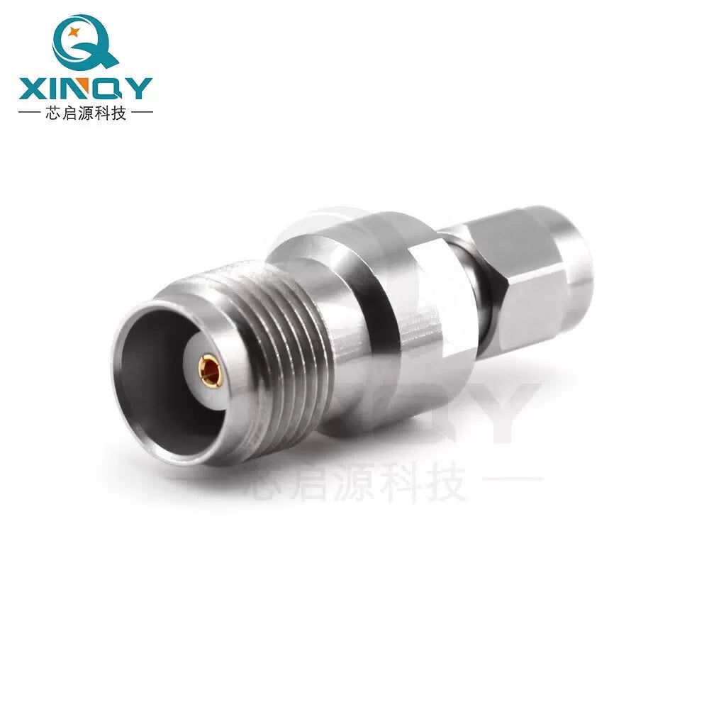 XINQY SMA to TNC Stainless Steel Adapter 18G TNC Female to SMA Male Coaxial Adapter TNC Female to SMA Male TNC-SMA-KJGD [4]
