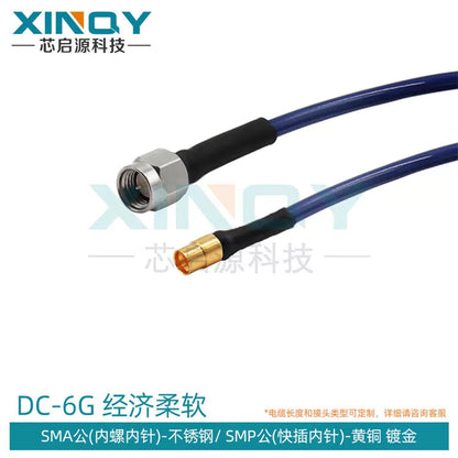 XINQY Ultra-Flexible Test Interconnect RF Cable SMA/SMP/GPO Low-Loss Flexible Coaxial Connector, SMA to SMP (GPO) Male 1.5m [1]