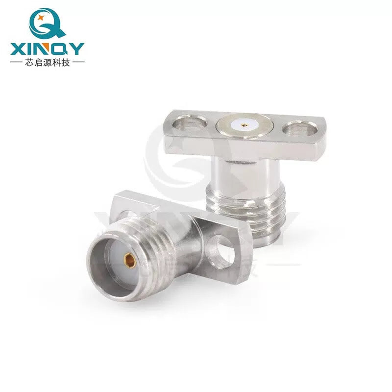 XINQY detachable pin RF connector panel mount SAFS38F07-M, 0.38mm diameter, 2 pieces, without glass insulator. [5]