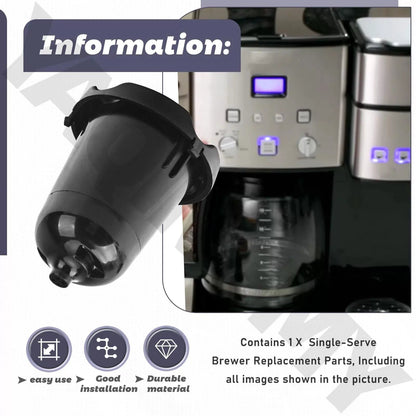 YAQINGMY SS-15P1 Single-Serve Brewer Replacement Parts Compatible NO, Black [5]
