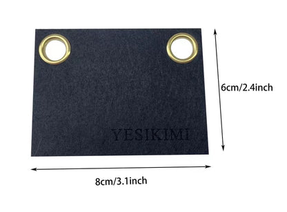 YESIKIMI Conversion Kit Compatible With YSL small card holder Felt black [2]
