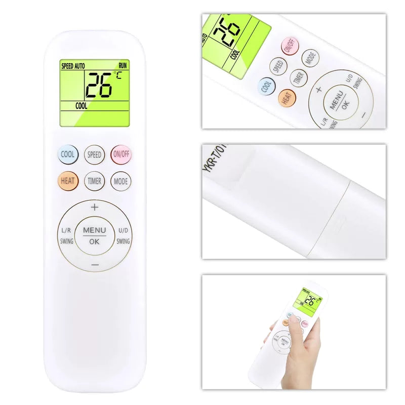 YKR-T/011E Remote Control For AUX Loriot Air Conditioner YKR-T/012E YKR-T/013E [3]