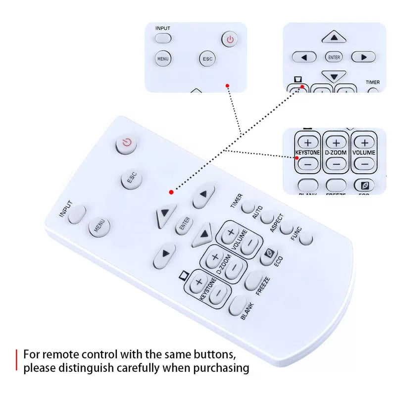 YT-150 Remote Control For Casio Data Projector XJ-V10X J-F10X XJ-M141 [5]
