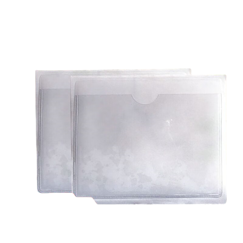 Yikehua 1 Self-Adhesive Transparent Card Sleeve, 12 x 9.5 cm, 100 pieces [2]