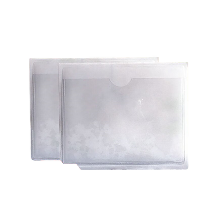 Yikehua 1 Self-Adhesive Transparent Card Sleeve, 12 x 9.5 cm, 100 pieces [2]