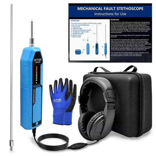 ZKTOOL Automotive Electronic Mechanics Stethoscope Ear Diagnostic... [1]