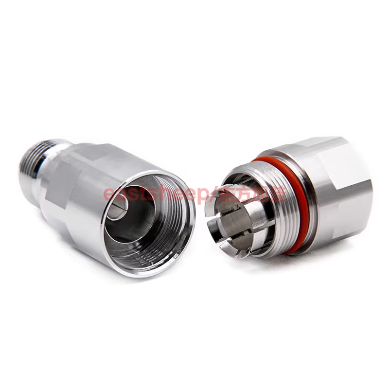 Eastsheep RF Connector N-K-1/2 N Female Connector, compatible with 1/2 standard feeder cable and 1/2 corrugated cable.