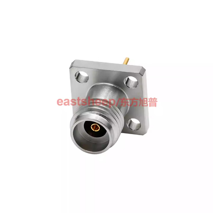 Dongfang Xupu RF Connector, Millimeter Wave 2.92 Female 4-Hole Flange Base DC-40G 2.92-KFD24GC, 1 piece per pack