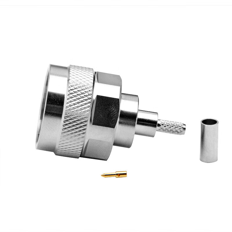 Eastsheep RF connector N-C-J-1.5 N male connector, suitable for RG174/RG316 and other cables.