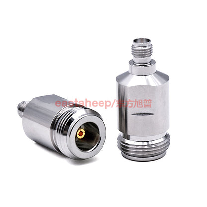 Eastsheep High Frequency RF Adapter, N-Female to SMA-Female Converter, Coaxial Adapter (1 piece) N/SMA-KK-1 (18G)
