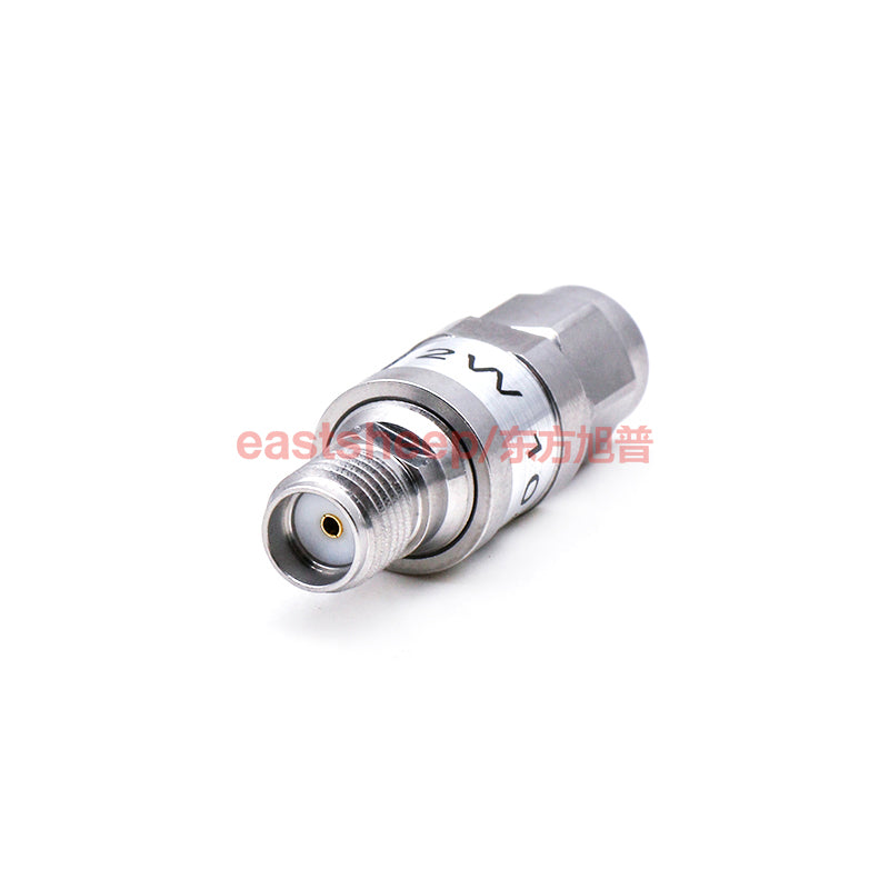 Dongfang Xupu SMA RF Attenuator, Coaxial Attenuator, 6dB, 2W Stainless Steel, 0-6GHz, 2W Attenuator SMA-JK-6G, 1 unit.