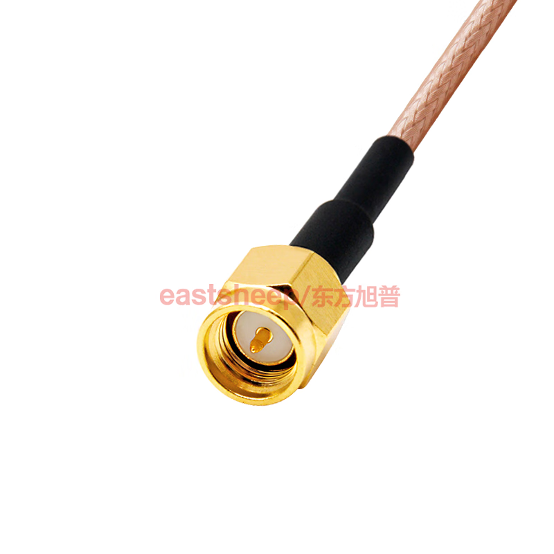 Eastsheep RF cable, SMA to MMCX male to female coaxial extension cable, 0.4m, DC-6G RG316-SMA-J/MMCX-JW