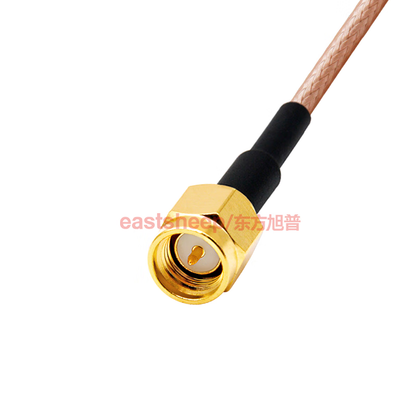 Eastsheep RF cable, SMA to MMCX male to female coaxial extension cable, 0.4m, DC-6G RG316-SMA-J/MMCX-JW