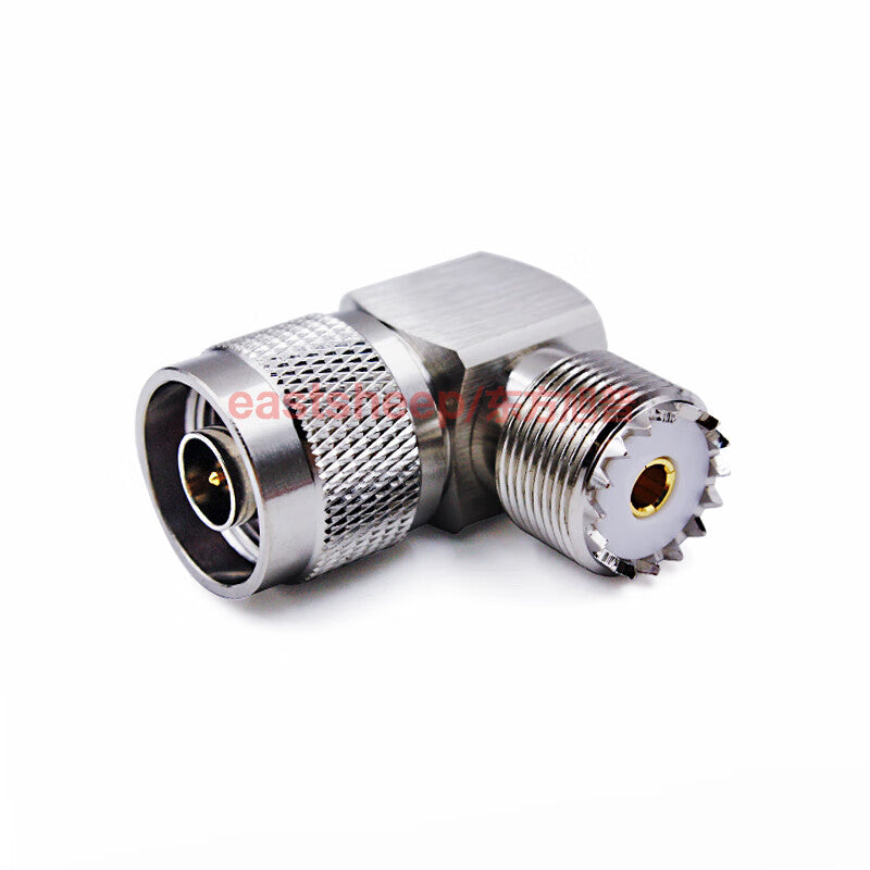 Eastsheep walkie-talkie adapter N/UHF-JKW N male to SL16 female right angle elbow