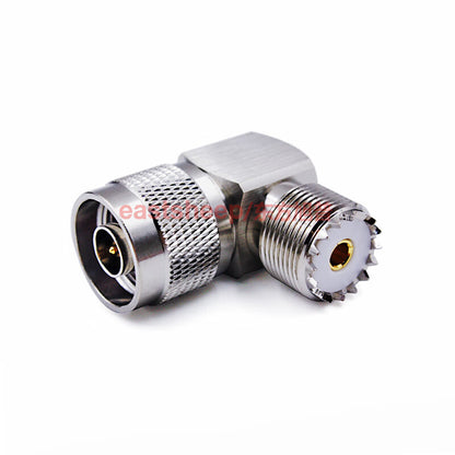 Eastsheep walkie-talkie adapter N/UHF-JKW N male to SL16 female right angle elbow
