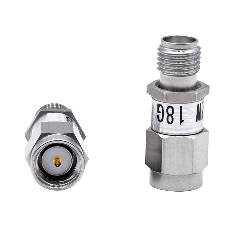 Dongfang Xupu 2W Attenuator SMA-JK Male to Female Coaxial Fixed Attenuator 2dB 18G 1 Pack 2W-JM-SMA-JK-18G-2dB