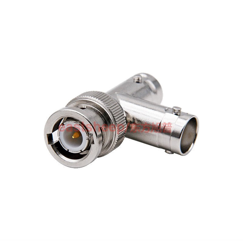 Eastsheep RF Adapter BNC-JKK, BNC male to two female connector, BNC tee adapter (1 piece).