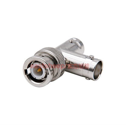 Eastsheep RF Adapter BNC-JKK, BNC male to two female connector, BNC tee adapter (1 piece).