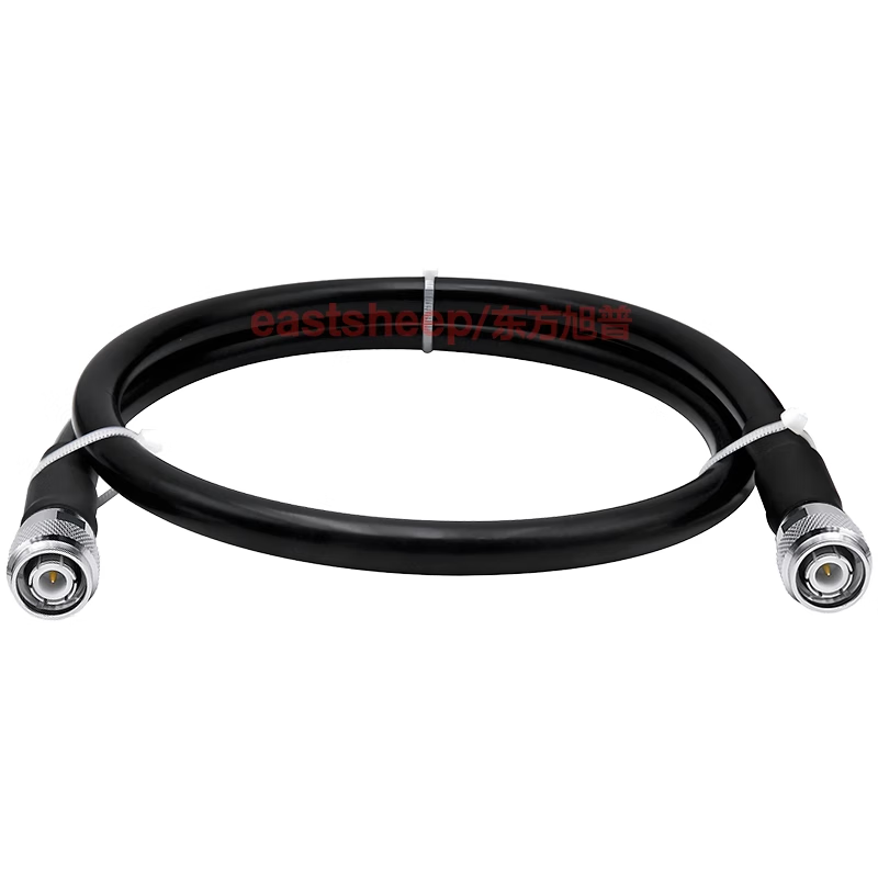 Dongfang Xupu RF Connector Cable, TNC Male to TNC Male Coaxial Cable, Low Loss, 30 Meters, DC-6G LMR400-TNC-JJ