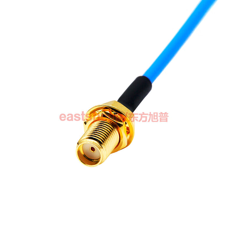 Eastsheep 086/RG405 Semi-Flexible RF Cable, 0.5m, SMA Female to SSMP Female, KTR086-SMA-KY/SSMP-K