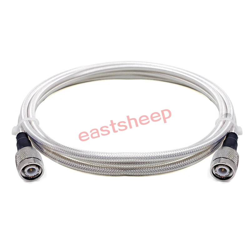 Eastsheep High Temperature and High Frequency RF Adapter Cable TNC-JJ (TNC male to male) GPS Antenna Extension Cable, 8 meters, SFF50-5-1-TNC-JJ