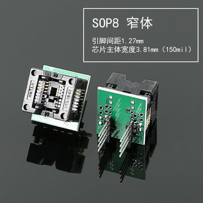 Xinshengeng SOP8 IC Test Programming Socket Narrow Body (150mil) Packaging 1