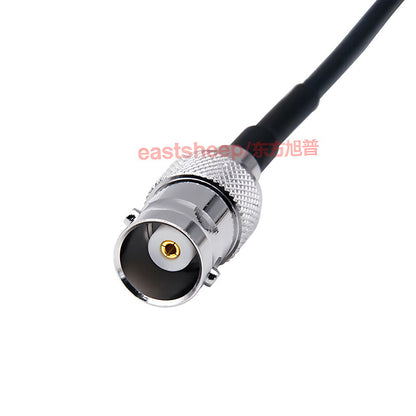 Eastsheep RF cable, M5/L5 male to BNC female coaxial cable, 5 meters, accelerometer sensor cable RG174-M5/BNC-JK