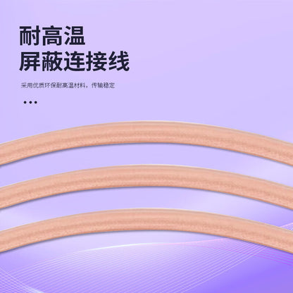 LEWEIDA N-male to Red/Black Coaxial RF Cable RG316, High Temperature Resistant Cable, 2 Meters, LWD-N-G2