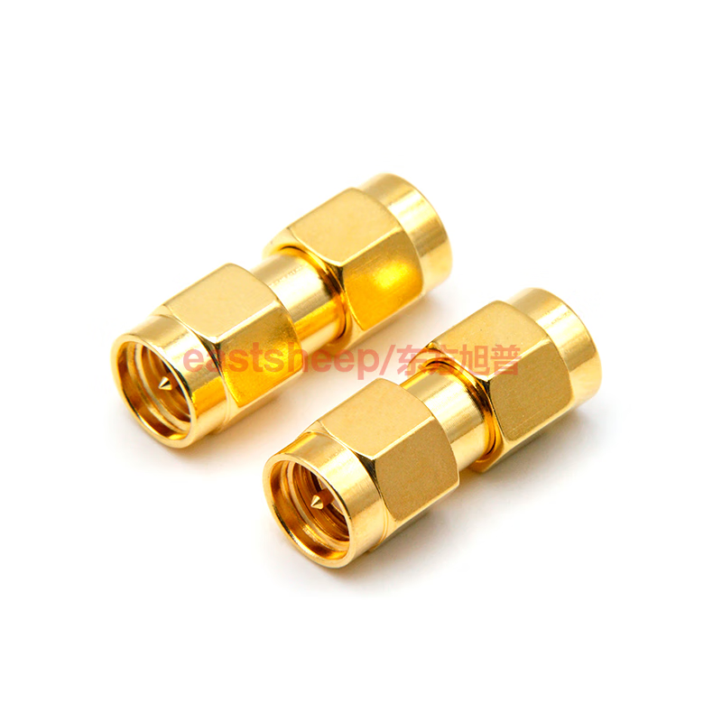 Dongfang Xupu RF Coaxial Adapter, SMA to SMA Male to SMA Male to JJ Converter, DC-6G, 1 piece