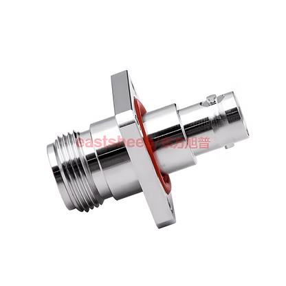 Eastsheep RF Adapter N/BNC-KFK N-female to BNC-female, flange with waterproof ring, DC-6G, 1 piece.