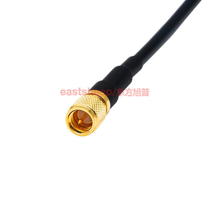Eastsheep RF cable, M5/L5 male to BNC female coaxial cable, 5 meters, accelerometer sensor cable RG174-M5/BNC-JK
