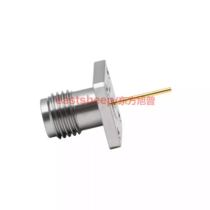 Dongfang Xupu RF Connector, Millimeter Wave 2.92 Female 4-Hole Flange Base DC-40G 2.92-KFD24GC, 1 piece per pack