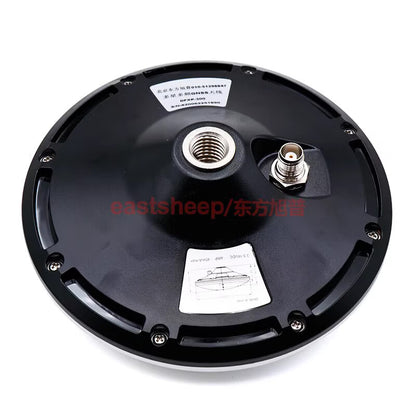 Eastsheep GNSS Differential Four-Star Multi-Frequency Beidou GPS Navigation Agricultural Machinery Driving Test Measurement Mushroom Dish Antenna DFXP-300 - GNSS Antenna + Suction Cup Base