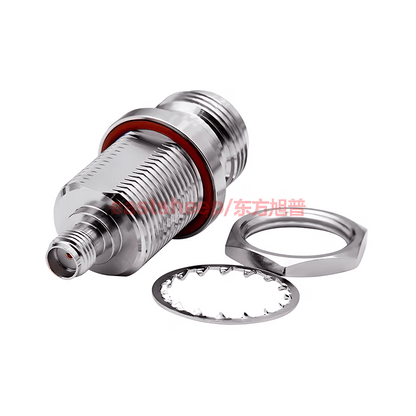 Eastsheep RF Adapter N/SMA-KYK-3 N-female to SMA-female adapter, coaxial thread, extended through-wall mounting DC-6G, 1 piece.