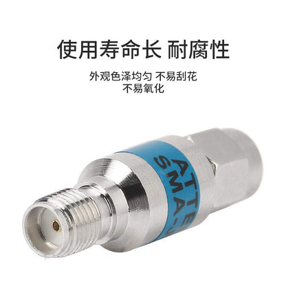 Fengyingzi SMA Fixed Attenuator 2W DC-6GHz 3dB RF Coaxial Attenuator Male to Female FYZ-SMA3dB