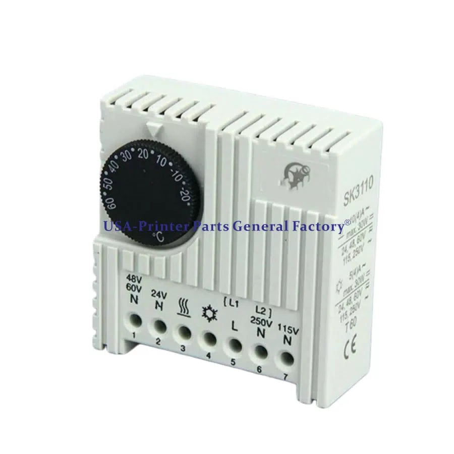 compatible For SK3110 Rittal Cabinet JWT6011 Distribution Cabinet Fan Thermostat [1]