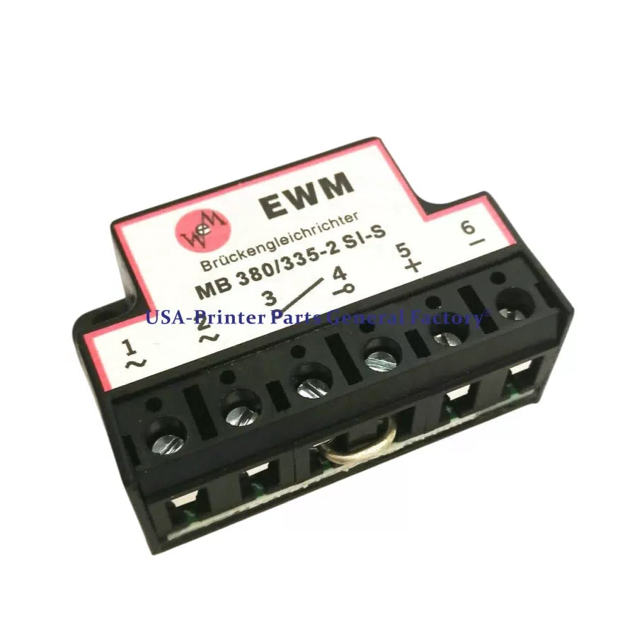 compatible for EWM MOTOREN MB 380/335-2 SI-S full wave rectifier [4]