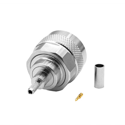 Eastsheep RF connector N-C-J-1.5 N male connector, suitable for RG174/RG316 and other cables.