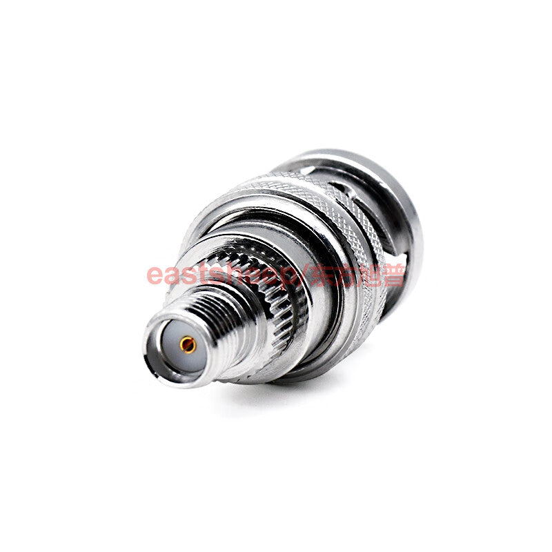 Eastsheep RF Adapter TRB/SMA-JK Tri-coaxial BNC Male to SMA Female, 1-pack